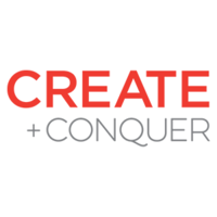 Create + Conquer logo