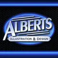 Alberts Illustration & Design logo